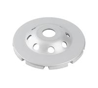 Aramox Meule, Meule Boisseau à Double Rangée pour Meuleuse d'angle Polissant le Béton et la Brique, Options 115 Mm 125 Mm 180 pour le Meulage Humide et Sec (125mm)