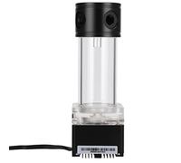 Aramox Ordinateur Pompe à Eau de Refroidissement avec Réservoir, 800L/H | Pompe et conception intégrées, tête de pompe de 4 m, matériau d\'anode en aluminium, faible puissance de 8 W, configuration