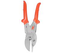 Aramox Outil de Cisaillement d'angle Multifonctionnel Ciseaux pour Tubes de Goulotte en Acier 45 ° à 135 ° Lame SK5 Réglable de 81 Mm Coupe sans Bavure pour les Installateurs de Travaux de