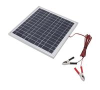 Aramox Panneau Solaire, Panneau Portable Pliable en Silicium Monocristallin 50 W avec Cadre en Aluminium, Câble de 3 Mètres et Clip de Batterie, pour Camping, Randonnée, Camping-car, Chargement