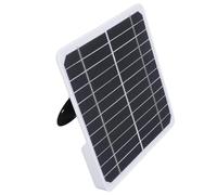 Aramox Panneaux Solaires, Chargeur de Panneau Solaire Mural ABS pour Caméra de sécurité, Sortie 20 W 5 V, IP68, Câble de 3 Mètres, Conception de Montage Mural pour Utilisation de Caméra de