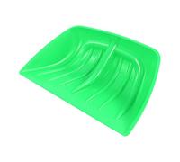 Aramox Pelle à Neige Pelle à Lame en Plastique PP 53 X 35,5 Cm Grande Douille de 34 Mm pour Allée de Jardin Utilisation Agricole Enlever Les Feuilles de Neige, Le Sable et Le Gravier (Green)