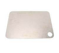 Aramox Planche à Découper Ti Double Face, 25x36cm, 2mm d'épaisseur, Facile à Nettoyer, pour la Cuisine, la Préparation des Aliments, le Camping en Plein Air
