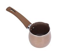 Aramox Poêle à Lait Antiadhésive en Alliage d'aluminium à Poignée Unique, Mini Casserole de 8 Cm avec Revêtement PTFE pour Chauffer le Lait, le café, le Beurre et le Chocolat dans la Cuisine et le