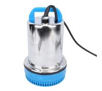 Aramox Pompe Submersible 12 V, Corps en Acier Inoxydable, Pompe à Eau à Haute Levée avec Levage de 8 M et Câble de 7 M pour le Jardinage et l'aquaculture