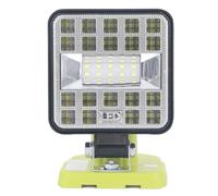 Aramox Projecteur de Travail LED 1800 Lm compatible avec P189 P190 PBP002 PBP003 RB18L50 BPL1820 pour Chantier, Réparation Automobile, Camping