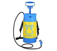 Aramox Pulvérisateur à Pression de 5 L, Pulvérisateur de Jardin en PP PE avec Soupape de Surpression et Conception à 2 Ports, de Pelouse Portable pour Arroser Les Plantes, Lavage des Yeux d'urgence