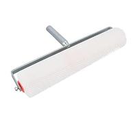 Aramox Rouleau à Pointes Anti-mousse Auto-nivelant, Rouleau à Pointes Anti-mousse pour Sol en Nylon PVC, Aiguille de 28 Mm, de 49 Cm avec Cadre en Alliage d'aluminium pour Construction