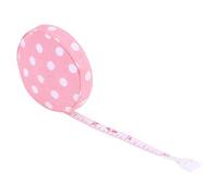 Aramox Ruban à Mesurer le Corps Ruban à Mesurer Rétractable Doux 60 Pouces 150 Cm Coton et Plastique Portable pour les Mesures du Corps Couture Adaptation Progrès de Remise en Forme et Contrôle de