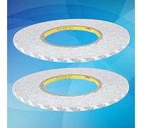 Aramox Ruban Adhésif Double Face pour écran de Téléphone, 2mm 3mm 5mm | Adhésif acrylique en tissu Non tissé, longueur 1968,5 pouces, haute température, Kit de réparation LCD, liaison de