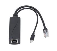 Aramox Séparateur PoE pour Pi 5 5B, Adaptateur Gigabit Ethernet USB C