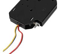 Aramox Serrure à Loquet électrique en Acier au Carbone, Serrure de Tiroir d'Armoire, DC 12V 2A, Crochet de 150kg, Détection Intégrée, élasticité Réglable pour Casier, Boîte aux Lettres, Armoire
