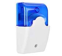 Aramox Sirène Stroboscopique Filaire 110dB, 12V DC Bleue | Boîtier ABS ignifuge, plage de travail 6-15 V, courant nominal 300 mA, 4,9 x 3,0 x 1,8 pouces, atelier de cabine de sécurité
