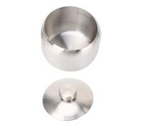Aramox Sucrier en Acier Inoxydable 304, Pot à épices avec Couvercle, Récipient d'assaisonnement en or Rose de 350 G, Passe au Lave-vaisselle, Rangement pour Sucre, Sel, café, Bonbons, Comptoir de