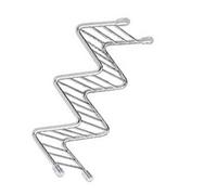 Aramox Support à Tacos en Forme de V en Acier Inoxydable, Support à Tacos Réversible en Forme de V pour Rouleaux de Maïs, Crêpes, Rouleaux à Ressorts, Alimentaire Poli Bavure pour le Service à la