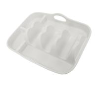 Aramox Support à Tacos Plateau à Tacos en Silicone avec Compartiments Séparateurs 10,04 X 8,27 X 1,77 Pouces Support de Tortilla Chauffant Réutilisable pour les Soirées en Famille, les Fêtes et la