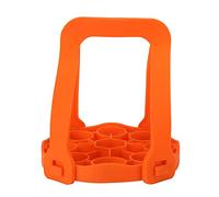 Aramox Support pour Cuiseur Vapeur en Silicone pour Autocuiseur 9 Trous Rouge pour Autocuiseurs et Mijoteuses Poignées Imbriquées en Silicone de qualité Alimentaire Tampon de Nettoyage Facile à