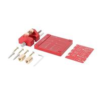Aramox Système de Guide d'affûtage, Kit de Guide d'affûtage de Burin en Acier Inoxydable avec Jauge 'angle et Fixation, Configuration de Précision en 3 Pièces pour Rabots à Bois, Ciseaux,