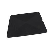 Aramox Tapis de Séchage de Vaisselle en Silicone, Tapis de Drainage de Comptoir 40,5 X 50,5 Cm, surélevé, Paroi Latérale Haute, Isolation Thermique, Protection de Comptoir de Cuisine Antidérapante