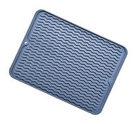Aramox Tapis en Caoutchouc Isolant de Table, Set de Table en Caoutchouc 15,94 X 12,2 Pouces, Tapis de Séchage de Vaisselle Antidérapant pour Comptoir de Cuisine, évier, Zone d'alimentation pour