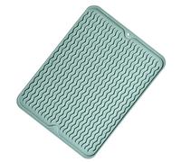 Aramox Tapis en Caoutchouc Isolant de Table, Set de Table en Caoutchouc 15,94 X 12,2 Pouces, Tapis de Séchage de Vaisselle Antidérapant pour Comptoir de Cuisine, évier, Zone d'alimentation pour