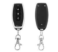 Aramox Télécommande Clone Métal 433MHz Copieur Duplicateur pour Portail | Télécommande Universelle sans Fil, 3 Boutons Programmables, Portée de 50 à 100 M, Pile CR2016, pour Porte de Garage et