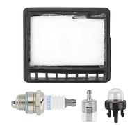 Aramox Tronçonneuse Filtre à Air Bougie D'allumage Ampoule Ensemble Tronçonneuse Filtre à Air Filtre à Carburant adapté pour Echo CS3000 CS-3450 CS340