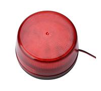 Aramox Voyant LED Clignotant Rouge 12V - Lampe Avertissement Stroboscopique pour Portail, Alarme Sécurité Maison, Signalisation Véhicule, Panneau Danger