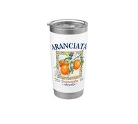 Aranciata Jus d'orange Vintage Italie Sorrento Napoli Fruit Gobelet isotherme en acier inoxydable double paroi