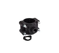 Arangül Raccord de raccord en polyéthylène pour tuyau en polyéthylène 32 mm, 25 mm, 20 mm - En plastique PP - Angle en T - Adaptateur pour tuyau d'eau potable - 32 x 1/2" - Bleu/noir