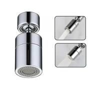 Arateur de RobinetArgent 360 Pivotant Embout Robinet Cuisine 2 Modes Mousseur Robinet Economie Eau Brise jet Filtre