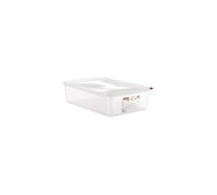 Araven 03354 PP Boîte alimentaire avec couvercle GN 1/1, 13,7 L, poignée 100 mm (lot de 4)