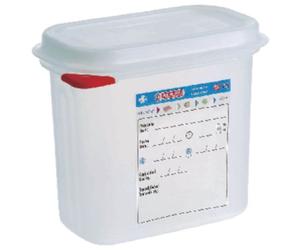 Araven 212 Lot de 4 boîtes alimentaires avec couvercle GN 1/9 1,5 l