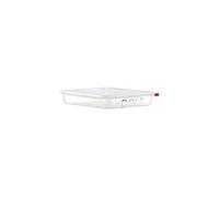 Araven GL261 PP Lot de 4 boîtes alimentaires avec couvercle 1/2 GN, 4 L 65 mm (H)