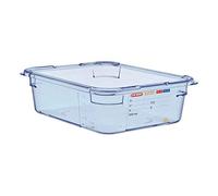 Araven GP584 Boîte de conservation alimentaire en ABS GN 1/2 Bleu 100 x 325 x 265 mm