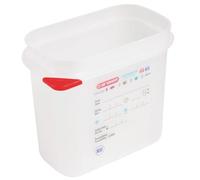 Araven lot de 4 boîtes alimentaires - Blanc