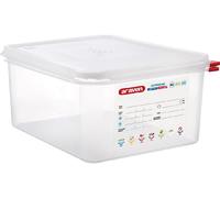 Araven Récipient Gastronorme Avec Couvercle, Polypropylène, Gn 1/2 (150 Mm)