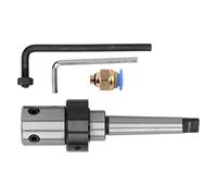 Arbor Morse Taper, Adaptateur R8 de Guide-mèche de Refroidissement Interne, Mt2-19,05 mm, Outil Industriel, Résistant à La Rouille et à La Corrosion, Pour Perceuses Radiales, Perceuses D'établi