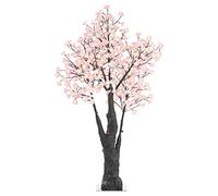 Arbre à LED - Luminea - Cerisier 150 cm - 384 fleurs lumineuses - IP44 - Blanc chaud
