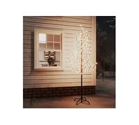Arbre à LED fleur de cerisier 220 LED Blanc chaud 220 cm