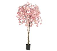 Arbre Artificiel Cerisier Japonais Artificiel Rose 180cm Ligne Déco Faux Cerisier Japonais Décoration Intérieur Maison Abri Extérieur Jardin A l'Unité