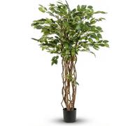 Arbre artificiel Ficus Liana - 140cm - plante artificielle aux feuilles