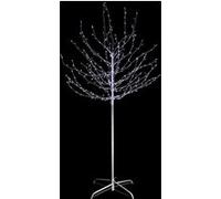 Grand Arbre fleuri lumineux d'intérieur - 400 LED blanc froid