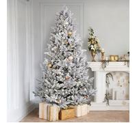 Arbre de Noël Artificiel avec Neige, Sapin de Noël pour Décoration de Noël - 180 cm, Ø 123 cm