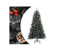 vidaXL Sapin artificiel avec support 180 cm - Vert
