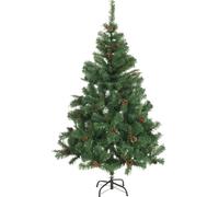 Arbre de Noël avec pommes de pin 210 cm 980 pointes