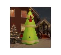 vidaXL Arbre de Noël gonflable avec LED 500 cm