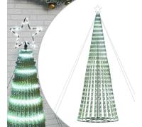 Arbre de Noël lumineux conique 1028 LED blanc froid 403 cm