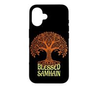 Arbre de sorcière Samhain Wicca Wiccan Halloween Irlandais Coque pour iPhone 16