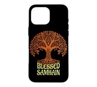 Arbre de sorcière Samhain Wicca Wiccan Halloween Irlandais Coque pour iPhone 16 Pro Max